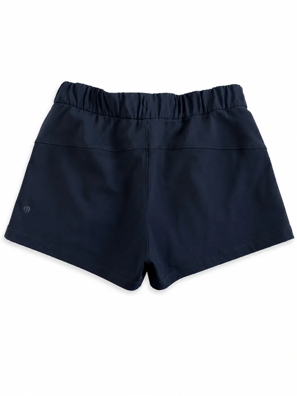 lululemon athletica Navy elastic & Drawstring Athletic Shorts